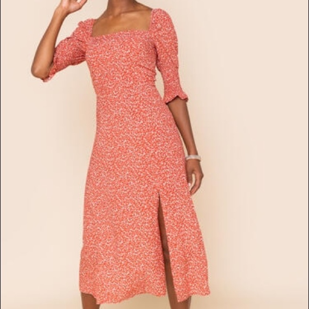 🌷 Floral Midi Dress 🌷